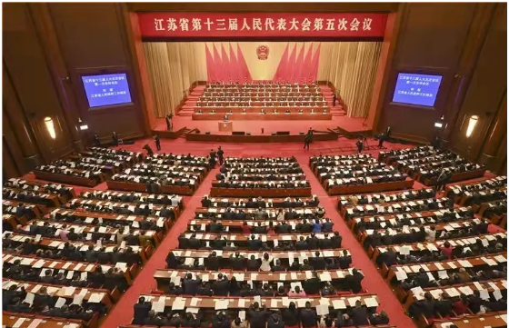 坚持创新第一动力丨张国良董事长出席江苏省第十三届人民代表大会第五次会议